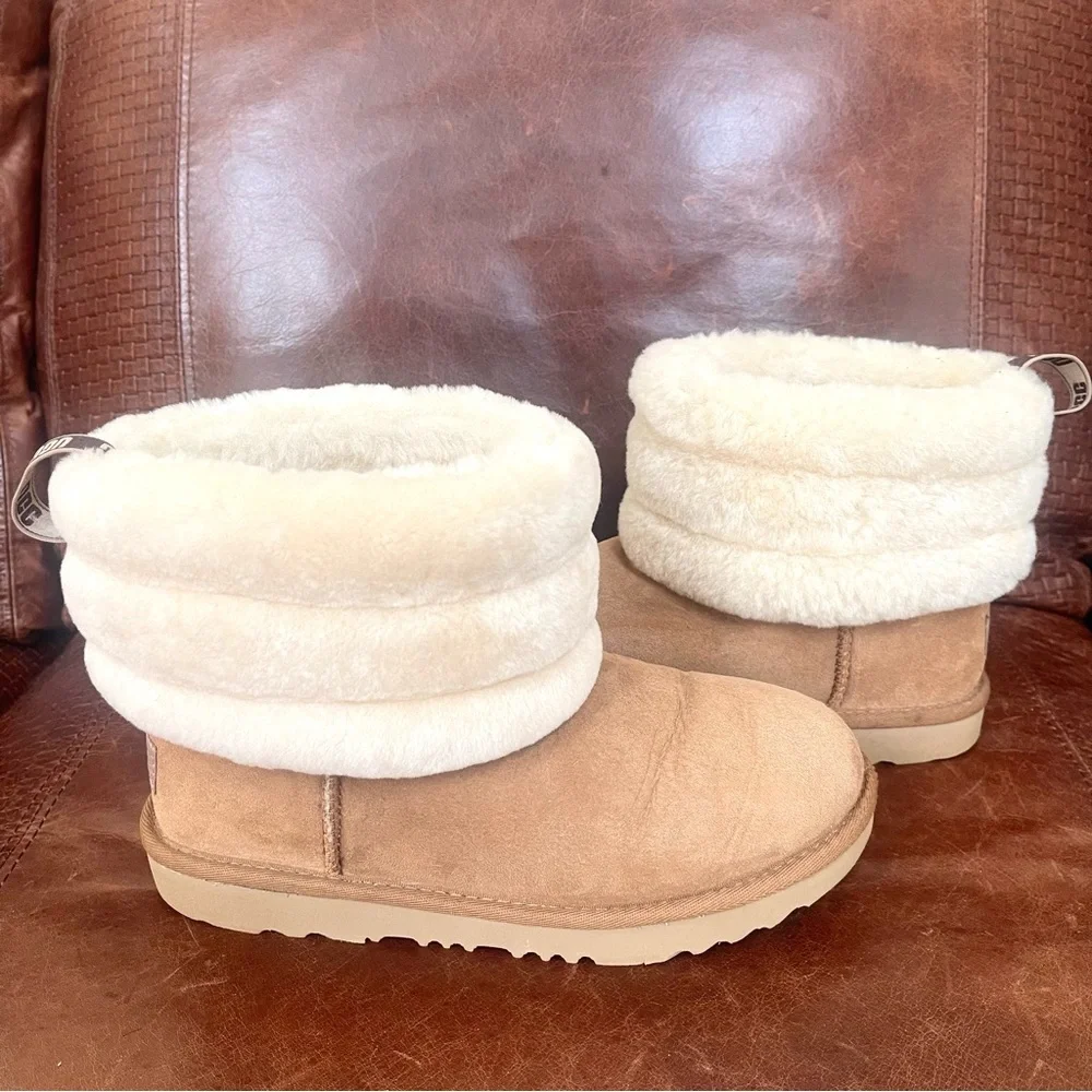 UGG Fluff Mini Quilted Boots - Picture 6 of 16